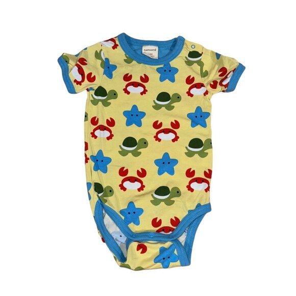 Maxomorra Ocean Under The Sea Onesie Size 74/80 9-12 Months - Picture 1 of 3